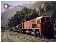 TRAIN INDUSTRY PIPE WIPERS TRAIN INDUSTRY PIPE WIPERS